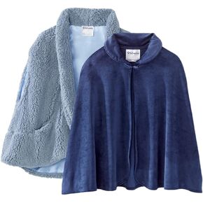 (أزرق) مجموعة الرداء والشال من Silvert's للاستخدام الداخلي/الخارجي in Kuwait