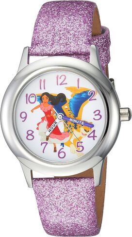 Disney Jr. Kids' Stainless Steel Time Teacher Analog Quartz Strap Watch in Saudi Arabia
