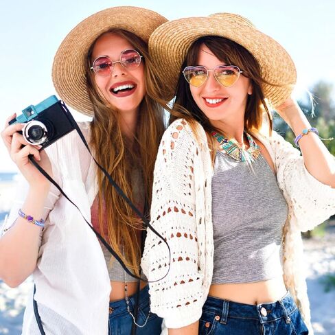 MJartoria BFF أساور ل2-القلب مطابقة الأساور قابل للتعديل حبلا أفضل الأصدقاء سوار الصداقة أساور مجوهرات هدايا للنساء في سن المراهقة الأزواج in Kuwait