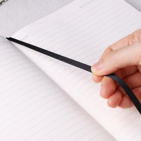 Personal Diary with Lock, A5 224 Pages Black Leather Ruled Journal Password Protected Notebook,Travel Notebook Lock Diary Planner Organizer for Men and Women, 8.6x5.9in in Saudi Arabia