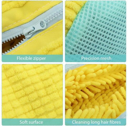 2 Pcs Shoe Cleaning Bag, Shoe Washing Machine Bag, Portable Reusable Shoe Bag for Washing Machine, Shoe Cleaning Laundry, Deep Cleaning Shoe Care Bag for Washer and Dryer in Saudi Arabia