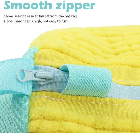 2 Pcs Shoe Cleaning Bag, Shoe Washing Machine Bag, Portable Reusable Shoe Bag for Washing Machine, Shoe Cleaning Laundry, Deep Cleaning Shoe Care Bag for Washer and Dryer in Saudi Arabia