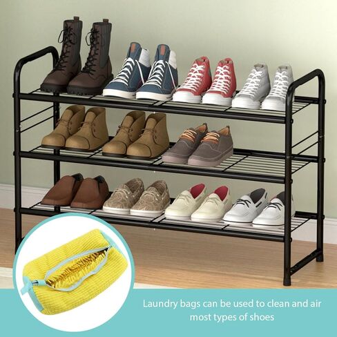 2 Pcs Shoe Cleaning Bag, Shoe Washing Machine Bag, Portable Reusable Shoe Bag for Washing Machine, Shoe Cleaning Laundry, Deep Cleaning Shoe Care Bag for Washer and Dryer in Saudi Arabia