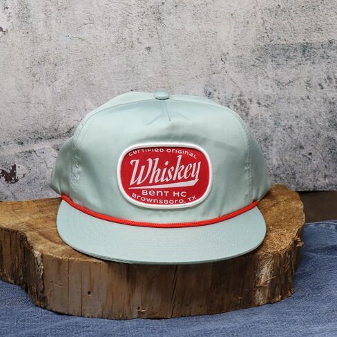 WHISKEY BENT HAT CO. Certified Original Whiskey Bent Patch Adjustable Snapback Hat in Kuwait