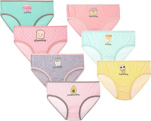 KENSIE GIRL Underwear Set Little Girls, Big Girls & Teens 7 Pack Kids Panties in Saudi Arabia