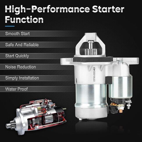 بداية جديدة لـ City Express 2015-2018، Nissan Cube 2009-2014، Juke 2011-2017، NV200 2013-2019، Sentra 2007-2019، Versa 2007-2011 يستبدل # 410-44067 S114-902 S114-902A S114-90 2 ب in Kuwait
