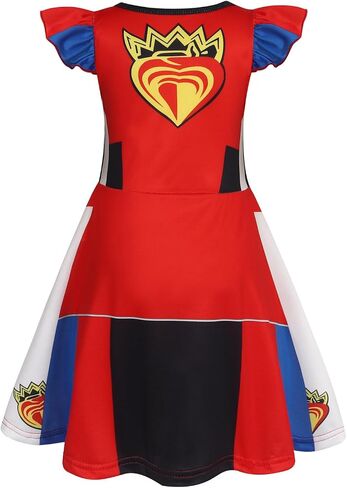 AmzBarley Girls Nightgowns Princess Nightgown Pajamas for Toddler Kids Sleepwear Flutter Sleeve Nightie Sleep Dress in Saudi Arabia