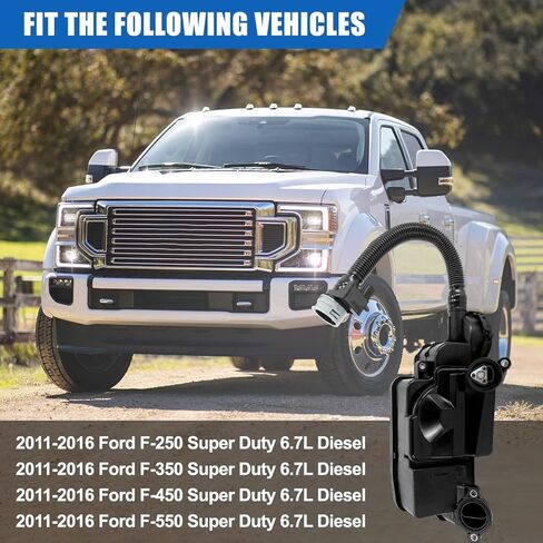 PratRaken DC3Z6A785C Engine Oil Separator Assembly Fit for F-ord 2011-2016 F250 F350 450 Super Duty 6.7L Replace, Powerstroke Diesel PCV CCV Engine Oil Separator in Kuwait