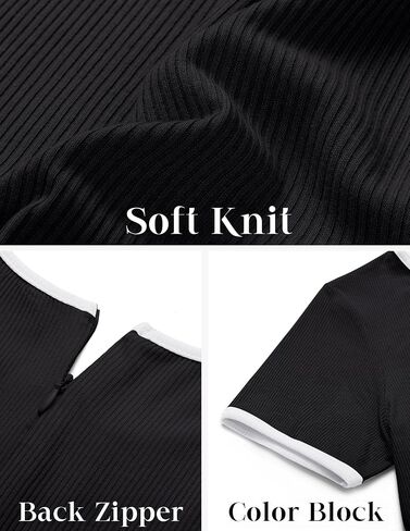 ZESICA Women's Short Sleeve Jumpsuits Dressy Summer Casual Fashion Outfits One Piece Wide Leg Rompers in Saudi Arabia
