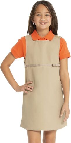 زي موحد للفتيات بخصر إمبراطوري مع سترة بفيونكة شريطية in Kuwait