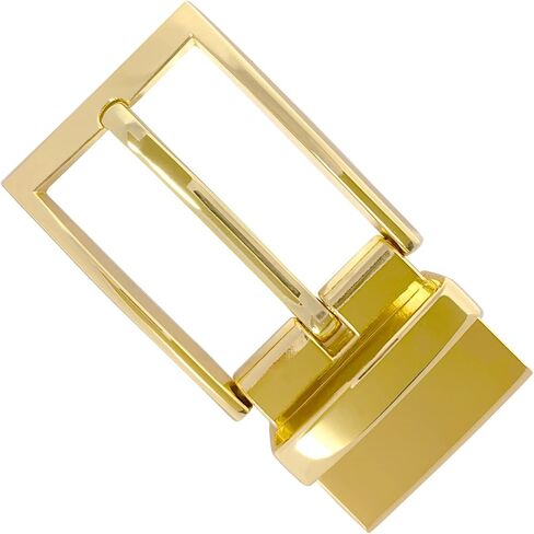 Z32292R Classic Polished Reversible Buckle Replacement Belt Buckle fits 1-1/4"(32mm) Strap in Kuwait