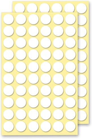 120 Pcs Clear Adhesive Dots,15mm/0.59" Sticky Double Sided Dots Glue,Transparent No Trace Small Stickers Removable Putty for Poster,Pictures,Party,Handmake,Crafts,Balloons (120, 15mm) in Saudi Arabia