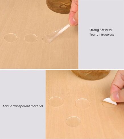 120 Pcs Clear Adhesive Dots,15mm/0.59" Sticky Double Sided Dots Glue,Transparent No Trace Small Stickers Removable Putty for Poster,Pictures,Party,Handmake,Crafts,Balloons (120, 15mm) in Saudi Arabia