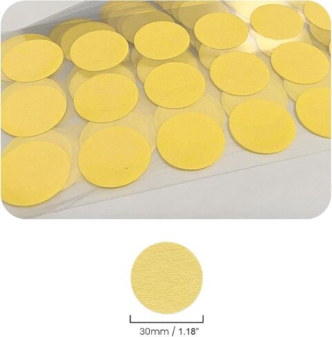 120 Pcs Clear Adhesive Dots,15mm/0.59" Sticky Double Sided Dots Glue,Transparent No Trace Small Stickers Removable Putty for Poster,Pictures,Party,Handmake,Crafts,Balloons (120, 15mm) in Saudi Arabia