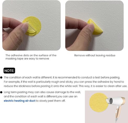 120 Pcs Clear Adhesive Dots,15mm/0.59" Sticky Double Sided Dots Glue,Transparent No Trace Small Stickers Removable Putty for Poster,Pictures,Party,Handmake,Crafts,Balloons (120, 15mm) in Saudi Arabia