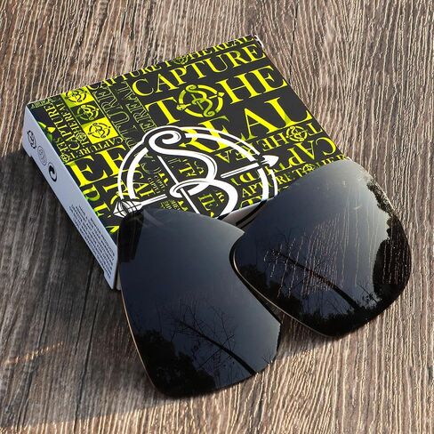 6 أزواج من العدسات البديلة المستقطبة وأطقم مطاطية من Bowyer لنظارات Oakley Half Jacket 2.0 OO9144 الشمسية - أسود + مرآة تيتانيوم + مرآة زرقاء لركوب الأمواج + مرآة حمراء ناري + مرآة خضراء اليشم + بني in Kuwait