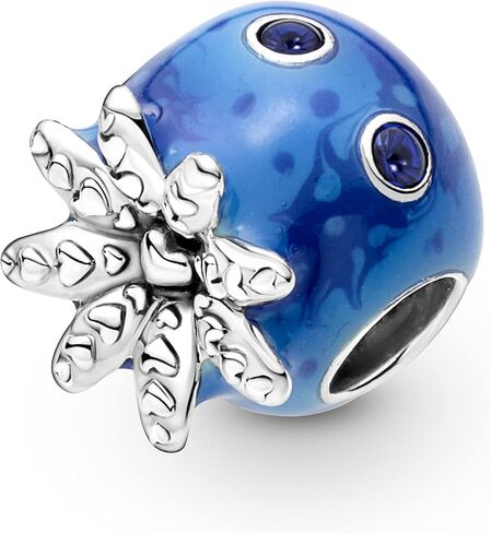 Pandora Ocean Bubbles & Waves Octopus Charm سوار Charm Moments الأساور - مجوهرات نسائية مذهلة - مصنوعة من الفضة الاسترليني والمينا in Saudi Arabia