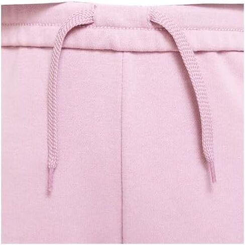 بنطال Nike NSW Fleece WC للفتيات (الأطفال الصغار/الأطفال الكبار) وردي أساسي/ذهبي معدني LG (14 طفل كبير) in Kuwait