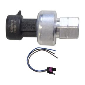 MACHSWON A/C Refrigerant Pressure Switch Sensor & Connector, OE Fit 13587668/6E5Z19D594AA/13502759, Compatible with Buick Compatible with Chevrolet Compatible with Hummer