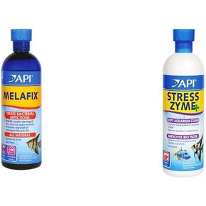 API MARINE MELAFIX Saltwater Fish and Coral Bacterial Infection Remedy 16-Ounce Bottle (311D)