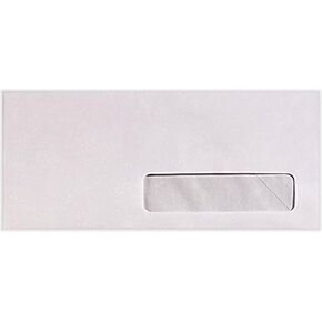 #10 Right Side Window Envelopes (4 1/8 x 9 1/2) - 24lb. Bright White (50 Qty.)