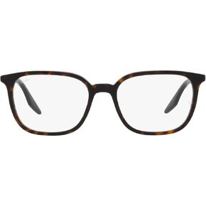 Ray-Ban RX5406F Low Bridge Fit Square Prescription Eyewear Frames, Transparent/Demo Lens, 54 mm