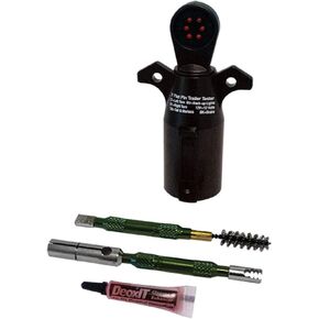 IPA Tools Innovative Products of America #8028 7-Way Flat (Spade) Pin Towing Maintenance Kit (Patented), Black
