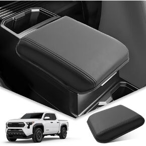 for 2024 Toyota Tacoma Center Console Cover,Armrest Cushion 2024+ Toyota Tacoma SR /SR5/TRD PreRunner/Limited/Trailhunter/TRD Pro Arm Rest Cover Tacoma Interior Accessories 2024 Toyota Tacoma