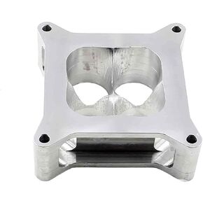 Speedmaster PCE120.1009 2 Aluminum 4150 CNC Machined Carburetor Spacer Square Bo