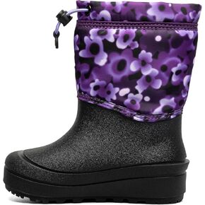 BOGS Unisex-Child Snow Shell Boots-Tropadelic Floral (Toddler/Little Big Kid)