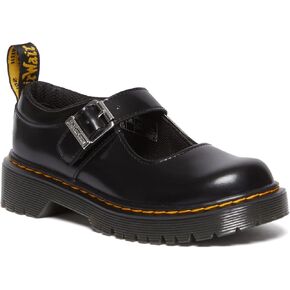 Dr. Martens Kid's Collection MJ Bex (Little Kid/Big Kid) - Shoes for Kids - Leather Upper - Textile Lining Black 10 UK (US 11 Little Kid) M