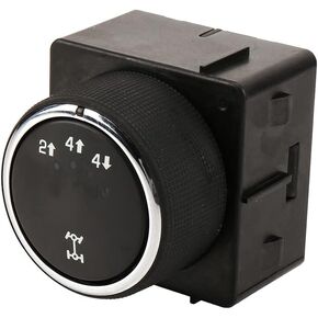 ACDelco GM Genuine Parts 20972859 Transfer Case Selector Switch, Black/Chrome Ring