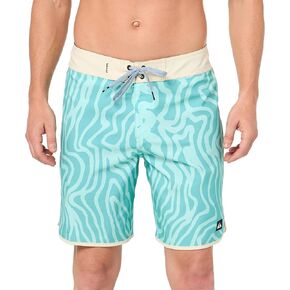 شورت سباحة قصير للرجال من Quiksilver قياسي Surfsilk Scallop 19