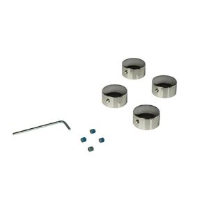Chrome Headbolt Covers for Big Twin and Sportster Harley Davidson Motorcycles