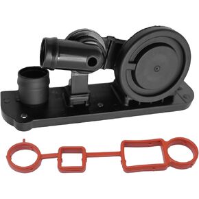 PCV Crankcase Breather Vent with Gasket Replacement for Audi A3 A4 A6 TT A1 2005 2006 Replacement for VW Golf Jetta Passat 2.0L