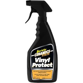 STAR BRITE Ceramics Vinyl Protect - Piña Colada Scent - Ultimate Upholstery & Vinyl Protection, SiO2 Infused, UV & Stain Resistant, 22 oz (203922)