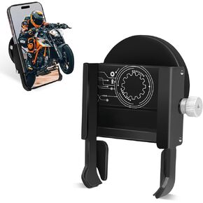 Magnetic Motorcycle Phone Mount All Metal, Golf Cart Magnetic Phone Holder, Cell Phone Holder for Motorcycle Gas Tank, Golf Cart or Any Magnetic Surface