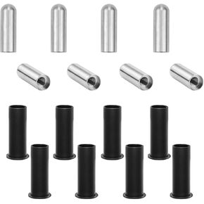 أدلة دبوس الباب وأداة إزالة جلبة الباب لسيارة جيب رانجلر JK JKU JL JLU Sports Sahara Freedom Rubicon Unlimited & Gladiator JT 2/4-Door 2007-2021 بطانات أدلة مسامير مفصلية من الفولاذ المقاوم للصدأ (16 قطعة) in Kuwait