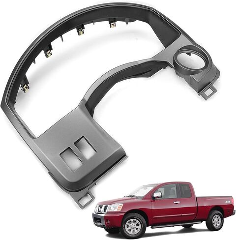 FEXON Dashboard Dash Bezel Trim Replacement Compatible with Nissan 2004-2006 Armada TITAN UV-resistant ABS Plastic Part Number #68240-7S000 in Saudi Arabia