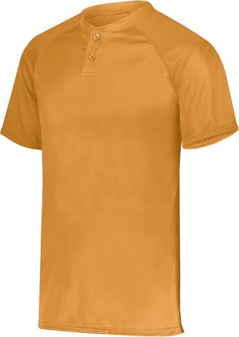 Augusta Sportswear Boys' Youth Attain Wicking Two-Button Baseball Jersey in Saudi Arabia