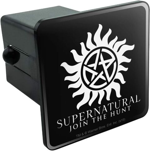 Supernatural Anti Possession Symbol Tow Trailer Hitch Cover Plug Insert in Saudi Arabia