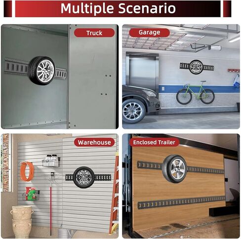 حامل الإطارات الاحتياطية E Track للمقطورات المغلقة، وملحقات المسار E، وحامل الإطارات الاحتياطية للشاحنات والكراجات والمستودعات وSemis، حامل العجلة الاحتياطية المحدثة ذات التركيب الفردي in Kuwait