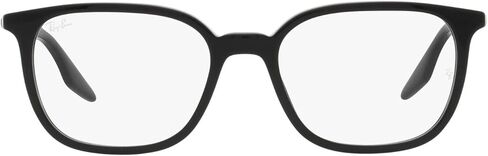 Ray-Ban RX5406F Low Bridge Fit Square Prescription Eyewear Frames, Transparent/Demo Lens, 54 mm in Saudi Arabia