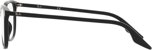 Ray-Ban RX5406F Low Bridge Fit Square Prescription Eyewear Frames, Transparent/Demo Lens, 54 mm in Saudi Arabia