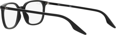 Ray-Ban RX5406F Low Bridge Fit Square Prescription Eyewear Frames, Transparent/Demo Lens, 54 mm in Saudi Arabia
