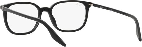 Ray-Ban RX5406F Low Bridge Fit Square Prescription Eyewear Frames, Transparent/Demo Lens, 54 mm in Saudi Arabia