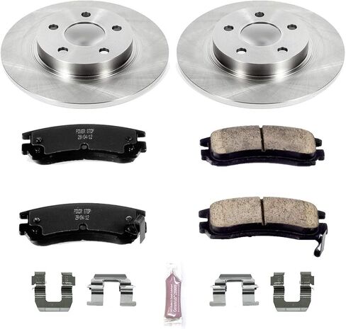 Power Stop KOE1566 Autospecialty Rear Replacement Brake Kit-OE Brake Rotors & Ceramic Brake Pads in Saudi Arabia