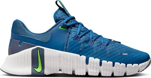 Nike Free Metcon 5 Men's Workout Shoes (DV3949-401, Court Blue/Thunder Blue/Platinum Tint) Size 11 in Saudi Arabia