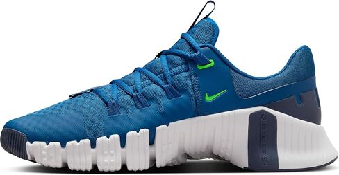 Nike Free Metcon 5 Men's Workout Shoes (DV3949-401, Court Blue/Thunder Blue/Platinum Tint) Size 11 in Saudi Arabia