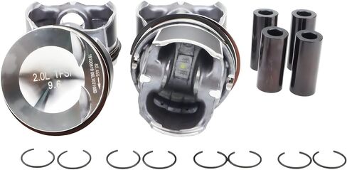 06H107065DM 4pcs OEM Upgraded Piston Rings Set Φ23mm Replacement For VW Tiguan For AUDI A4 A5 Q3 Q5 TT 2.0T Aftermarket Parts in Saudi Arabia